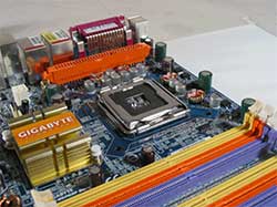 montage CPU